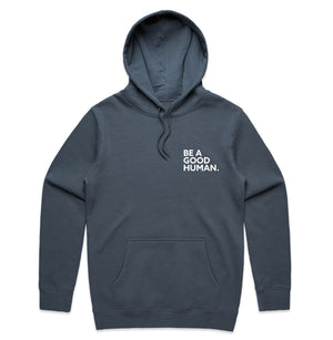 Open image in slideshow, *NEW - BE A GOOD HUMAN. - 20 YEAR HOODIE
